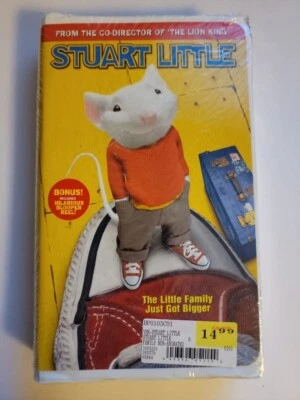 Stuart Little VHS 1999 Clamshell Case New 1999 Factory Sealed *BUY 2 GET 1 FREE* - Image 1 of 4