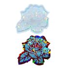 Rose Flower Coaster Molds Diy Crystal Epoxy Resin Mold Plaster