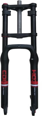 CDHPOWER 26*4.0" Fat Tire Bike Fork Air Suspension Fork Double Shoulder - E-Bike - Image 1 of 4