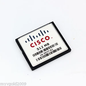 CISCO 512MB CF Card Industrial Grade CompactFlash 512MB Type I - Picture 1 of 3