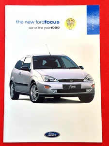 1999 FORD FOCUS UK Launch Sales Brochure - Hatch Saloon Estate - MINT CONDITION! - Picture 1 of 24
