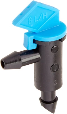 Drip Irrigation Emitters, Orbit 65200 1/4" Barb 2 GPH Drip Irrigation Flag Dripp - Image 1 of 2