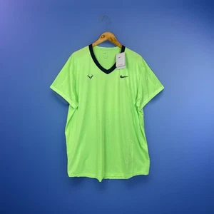 Nike Court ADV Dri-Fit Rafa Nadal Tennis Top, CV2802-345, Taglia XXL, Open di Francia - Foto 1 di 10