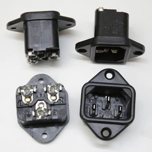 Kautt & Bux STF10 Kaltgeräte Einbau Steckdose C14-2 Stecker Buchse 3 Polig 10A - Bild 1 von 24