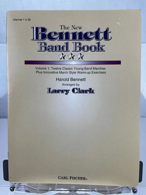 Harold Bennett Sheet Music Band Book Vol 1 Classic Marches Clarinet - Image 1 of 4