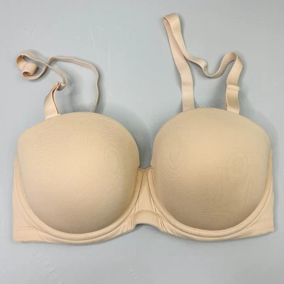 Wacoal Strapless Bra 34DD Seamless Lined Underwire Multiway Straps 854119 - Image 1 of 4