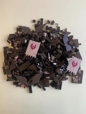 Lot of Tyco Super Blocks Black Knights Castle Set 5283 Rare Parts - Image 1 of 4