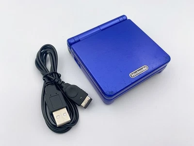 Game Boy Advance SP Azurite Blue Console GBA  Tested Region Free {Fast Ship} - Image 1 of 4