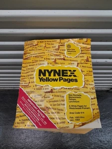 1993 Westchester DIRECTORY PHONE BOOK WHITE & YELLOW PAGES HOME-BUSINESS - Picture 1 of 9