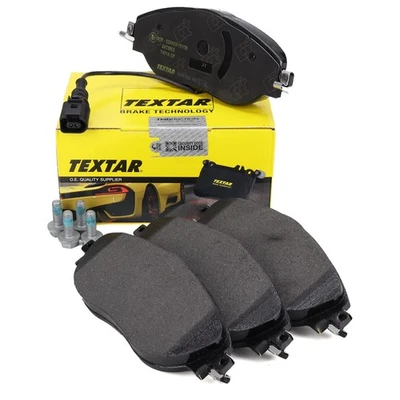 TEXTAR Bremsbeläge + Sensor für VW GOLF 7 8 GTI / R PASSAT B8 TIGUAN S3 vorne - Bild 1 von 3