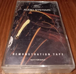 Ford Audio Systems Demonstration Tape Promo Cassette 1988 Ford F0AF-19A197-AA - Picture 1 of 8