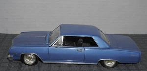 Chevrolet Chevelle Lowrider SS396 Z-16 1965 Saico azul fundido a presión 1:24 - Imagen 1 de 12
