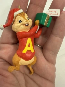 Alvin's Christmas Surprise Tree Ornament Hallmark Keepsake 2011 - Picture 1 of 3
