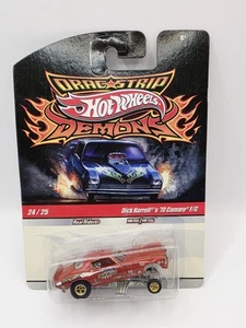 HOT WHEELS DRAG STRIP DEMONS DICK HARRELLS '70 CAMARO FC NEW NICE LB122 - Picture 1 of 9