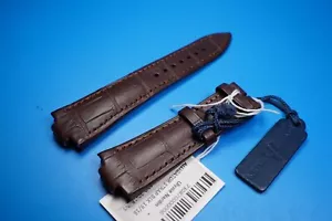 Ulysse Nardin Maxi Marine Chronometer Aligator Strap Brown 23mm 100% new Origina - Picture 1 of 1