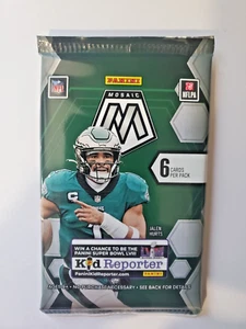 2023 Panini Mosaic NFL Football (6) Card Factory Sealed Blaster Pack . - Picture 1 of 1