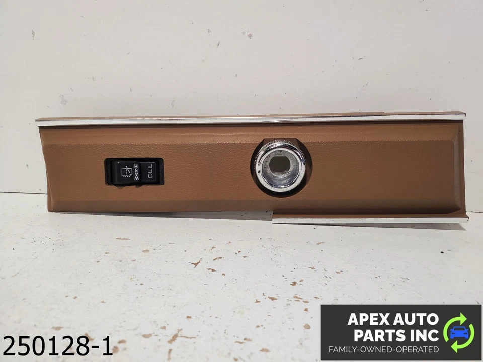 OEM 1987-1992 Ford Bronco II 2 2.9L DASH TRIM MOULDING BEZEL STRIP WIPER SWITCH - Image 1 of 4