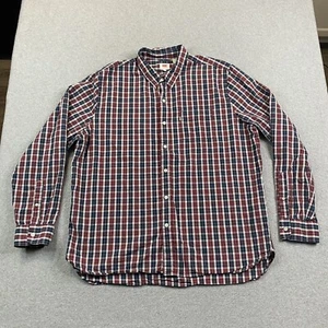 Levis Shirt Mens 2XL Button Down Plaid Supima Cotton Long Sleeve Preppy City - Picture 1 of 23