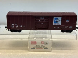 N Scale Micro Trains MTL Special Run 95-34 NMRA 60th Anniversary Box Car - Picture 1 of 4