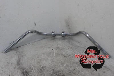 98-04 YAMAHA V STAR 650 XVS650 CLASSIC OEM HANDLEBARS & RISERS k12 - Image 1 of 3