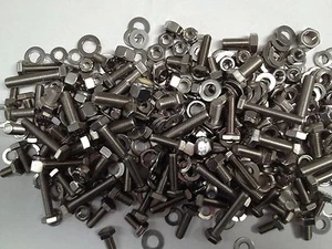 AUSTIN A30 A35 BSF NUT BOLT WASHER SET IN STAINLESS STEEL - Picture 1 of 1