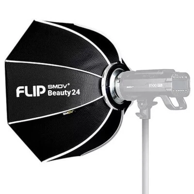 SMDV SPEED-BOX FLIP BEAUTY 24 Quick Diffuser for Bowens Elinchrom Profoto Strobe - Image 1 of 4