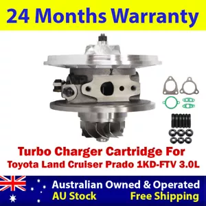 Billet Turbo Cartridge CHRA Core+Studs&Gaskets For Toyota Prado 1KD-FTV 3.0L - Foto 1 di 15