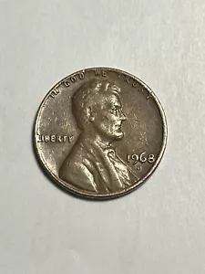 1968 D Penny Letters In Rim Hand Punched Mint - Picture 1 of 3