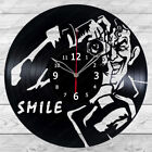 Horloge vinyle Joker disque vinyle horloge murale décoration maison faite main 183