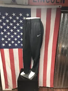 NIKE DRI-FIT Felpa Uomo MEDIA con Tasche Grigio con SWOOSH Nero Ottima - Foto 1 di 6