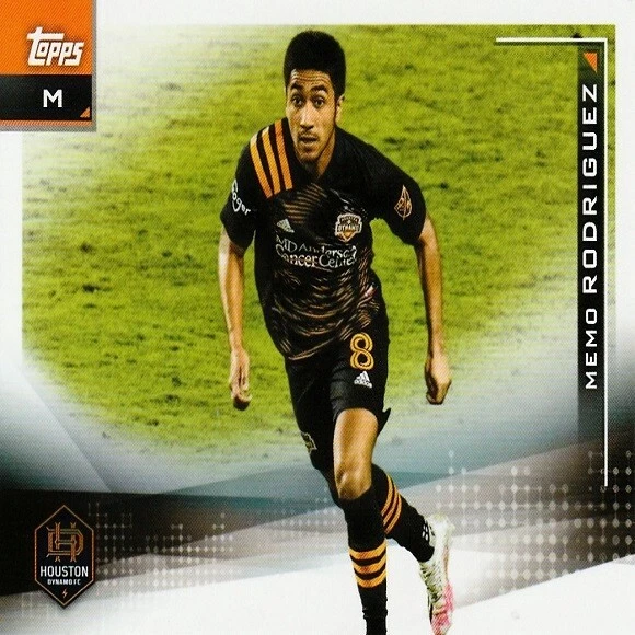Memo Rodriguez (Houston Dynamo) 2021 Topps MLS Experience Card - Card Number 5 - Image 1 of 2