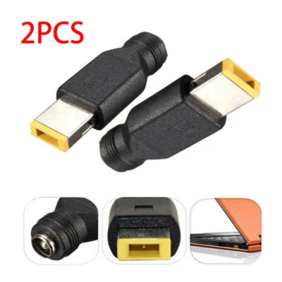 2Stk. DC Power Adapter 5.5x2.1mm Buchse auf Stecker für Lenovo Thinkpad TD - Bild 1 von 4