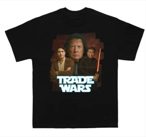 Camiseta Trade Wars Divertida Parodia Política Gráfica Camiseta Meme Camisa Ropa de Calle - Imagen 1 de 5