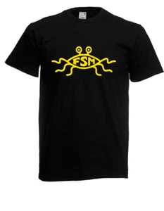 Herren T-Shirt Das fliegende Spaghettimonster FSM Größe bis 5XL - Picture 1 of 10