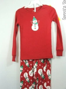 GYMBOREE Pijama Gimmies Niñas Muñeco de Nieve Navidad Vacaciones 5 NUEVO CON ETIQUETAS NUEVO - Imagen 1 de 2