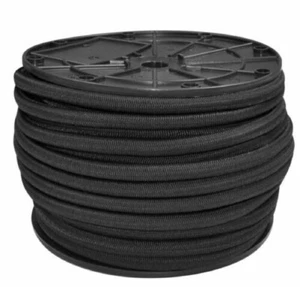 ELASTISCHES GUMMISEIL STOSSSCHNUR ZUM FESTZURREN VERSCHIEDENE LÄNGEN STÄRKEN SCHWARZ - Bild 1 von 4