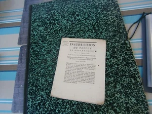 Document révolution décret impérial pour la création de listes - Picture 1 of 8