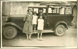 ANTIQUE AUTO, RPPC, ITALY, VINTAGE POSTCARD - Foto 1 di 2