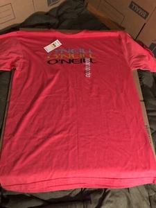 Camiseta O'Neil para hombre talla grande roja - manga corta. Nuevo.. - Imagen 1 de 7