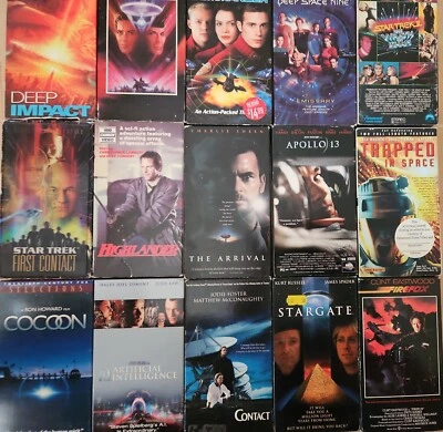 VHS Movie Lot - 20 Sci-Fi Classic Movies #4777 - Image 1 of 4