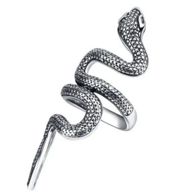 Anello Serpente Regolabile donna uomo - Immagine 1 di 4