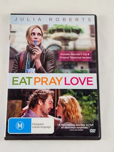 Eat Pray Love DVD (Region 4) VGC Julia Roberts NEW CASE - Picture 1 of 5