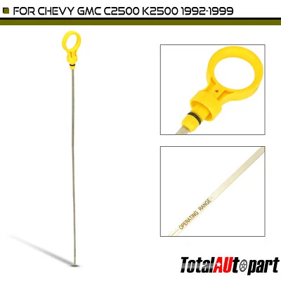 Varilla de medición de aceite de motor para Chevrolet C2500 K2500 R2500 Suburban GMC R2500 Suburban Foto 1 de 4
