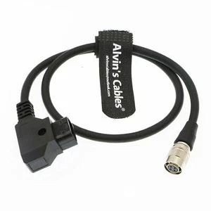 4 Pin Hirose Buchse an D-Tap Stromkabel für den SmallHD AC7 OLED DP7 Monitor - Bild 1 von 4
