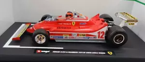 BURAGO 1/18 - FERRARI F1 312 T4 G.VILLENEUVE 1979 SOUTH AFRICA WINNER - Foto 1 di 2