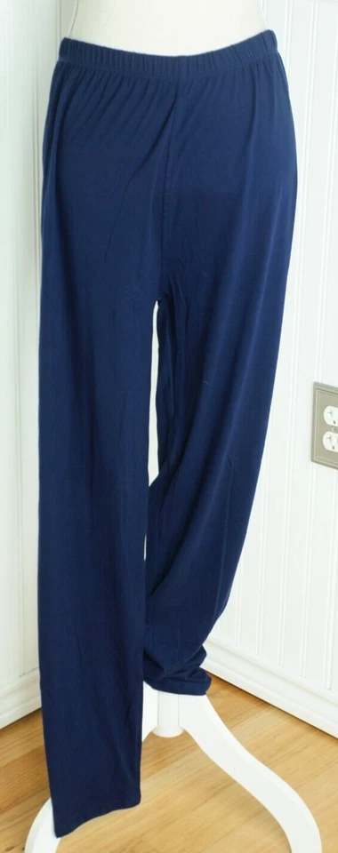 NOVA Legging Básica Lush Moda Plus Size Azul Marinho Tamanho Único 30" Costura Interna Nova Com Etiqueta - Imagem 1 de 4