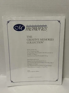 NEW Sealed - Creative Memories 12x15 Scrapbook Refill Pages 15 Sheets RCM-15S C1 - Picture 1 of 10
