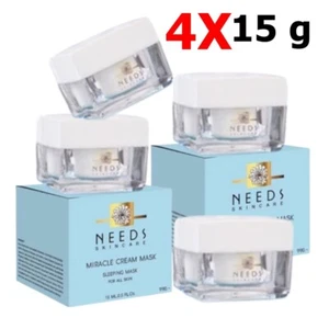 4X Needs Skincare Miracle Cream Mask Sleeping Dark Spot Freckles Safe 15 ml - Picture 1 of 8
