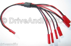 6X Parallel JST Lipo Charger Plug Use with 120SR Celectra Charger B6 Blade 120 - Picture 1 of 11