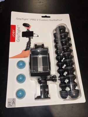 🎄 JOBY GripTight PRO 2 Custom GorillaPod Tripod Kit – Perfect Christmas Gift! - Image 1 of 2
